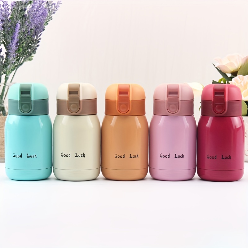 Thermal Sippy Cup, Stainless Steel Water Bottle For Baby Infant, Portable  Travel Milk Bottles For Training, Summer Winter Drinkware - Temu