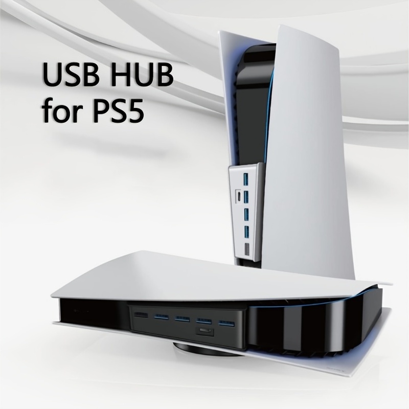 Hub de console de jeu Ps4 Slim, concentrateur de port USB 4, adaptateur  d'extension