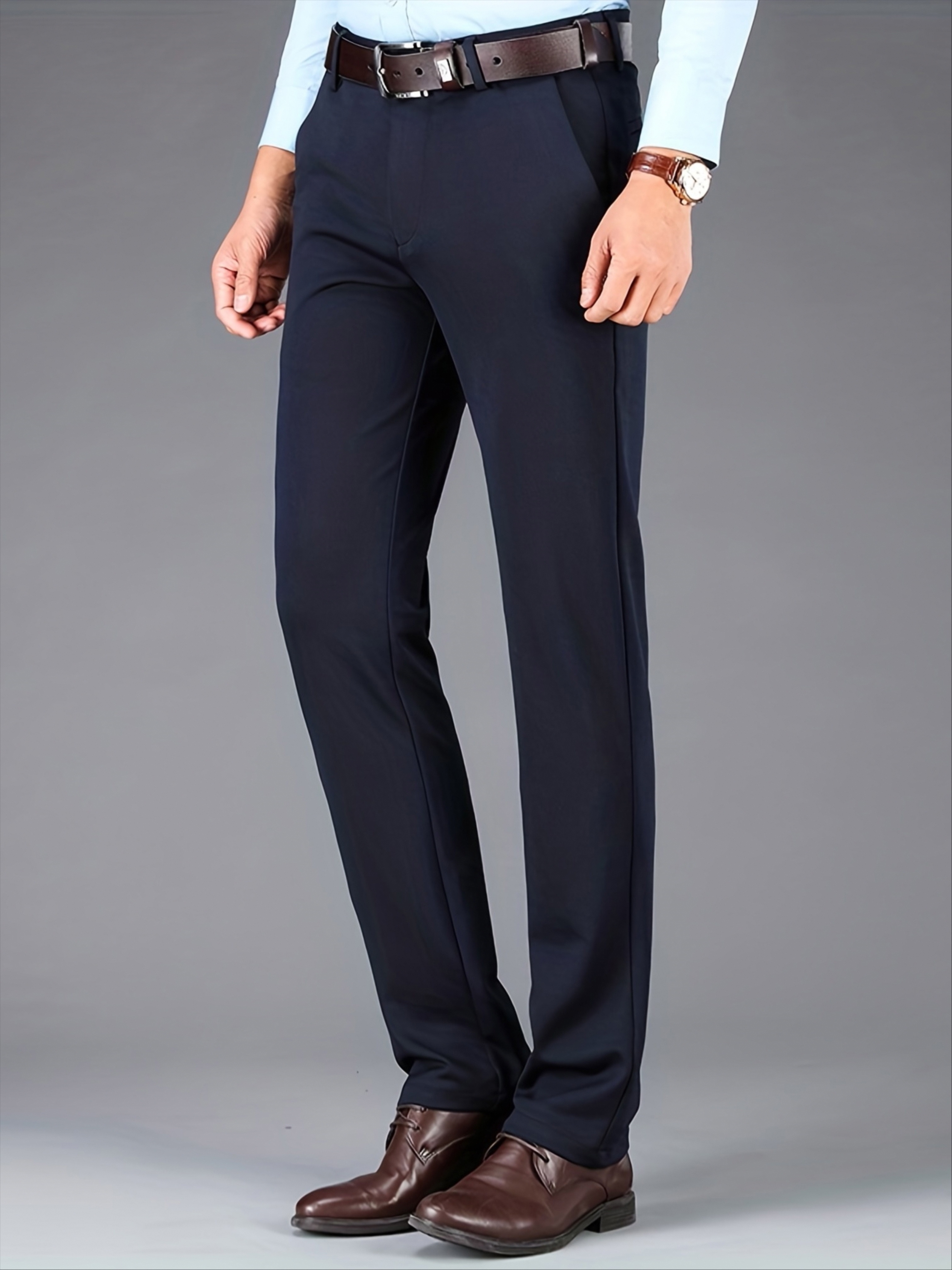SOLID COLOR FORMAL PANT @