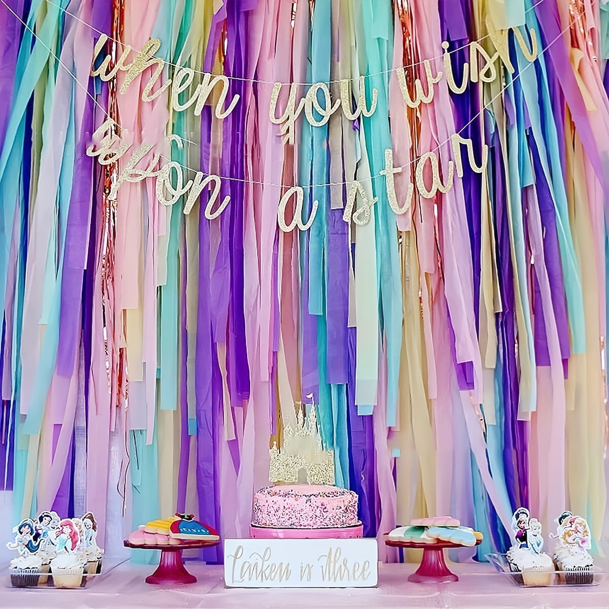 Crepe Paper Streamers Party Decorations