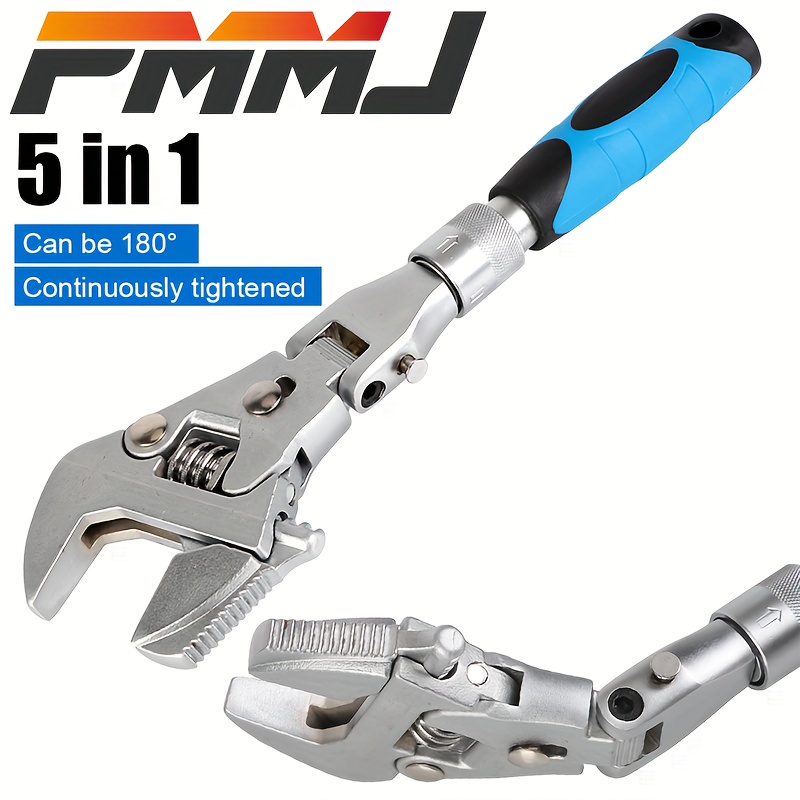 llave inglesa ajustable kit set de llaves herramientas para plomeria tubos  4pcs 