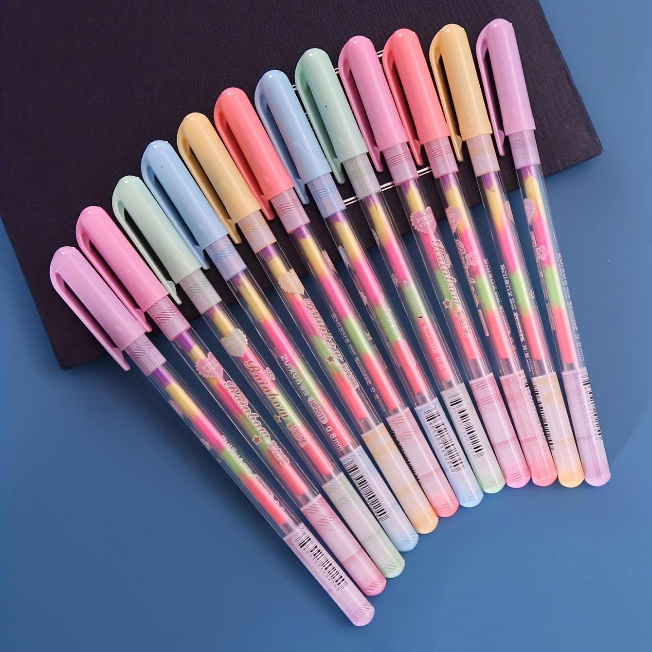 6pcs Creative Planner Pens & Highlighters With Case, 6 Colors, Pastel,  Paint, Highlighter