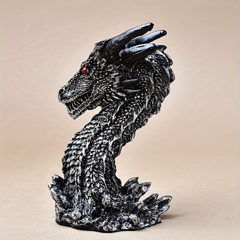 Castle Dragon Decoration Of Ghost Festival Resin Crafts home - Temu
