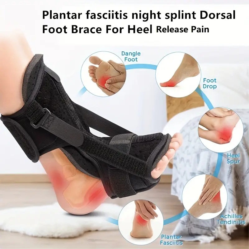 Plantar Fasciitis Night Splint Effective Foot Brace Support - Temu Australia