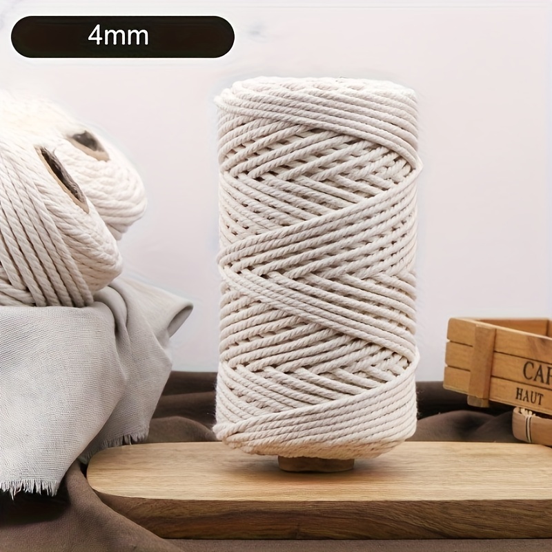 23 Colors 5 Sizes Cotton Yarn,macrame Cotton Yarn Crafts,diy Craft Cord  Craft Rope String Compatible With Wall Hanging Plant Hanger Knitting
