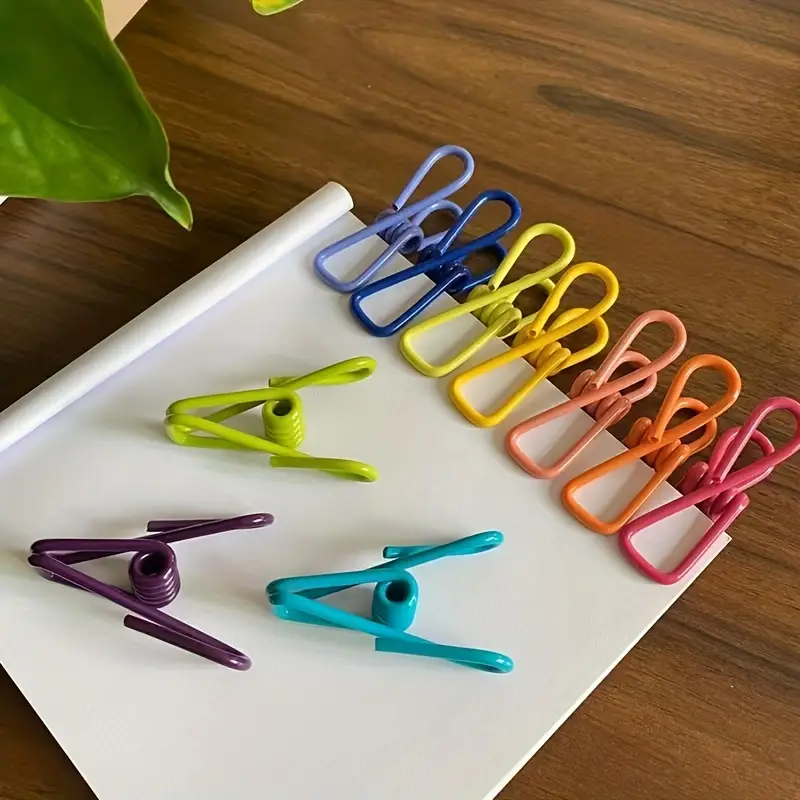 Chip Clips, Utility Pvc-coated Steel Clip For Food Package