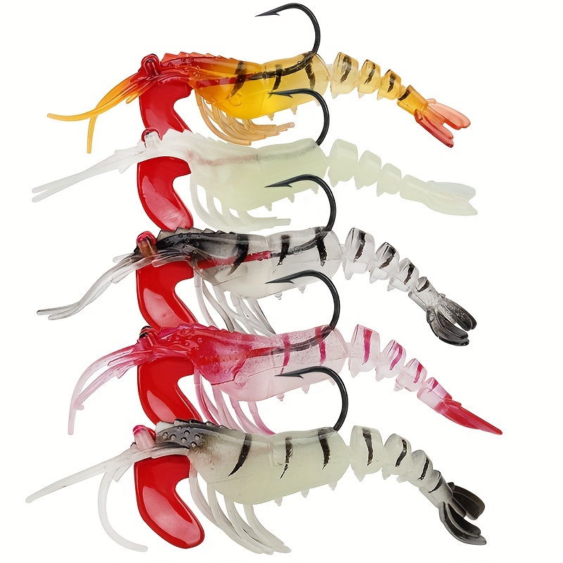 Multi segment Soft Shrimp Leaded Head Bionic Soft Shrimp - Temu
