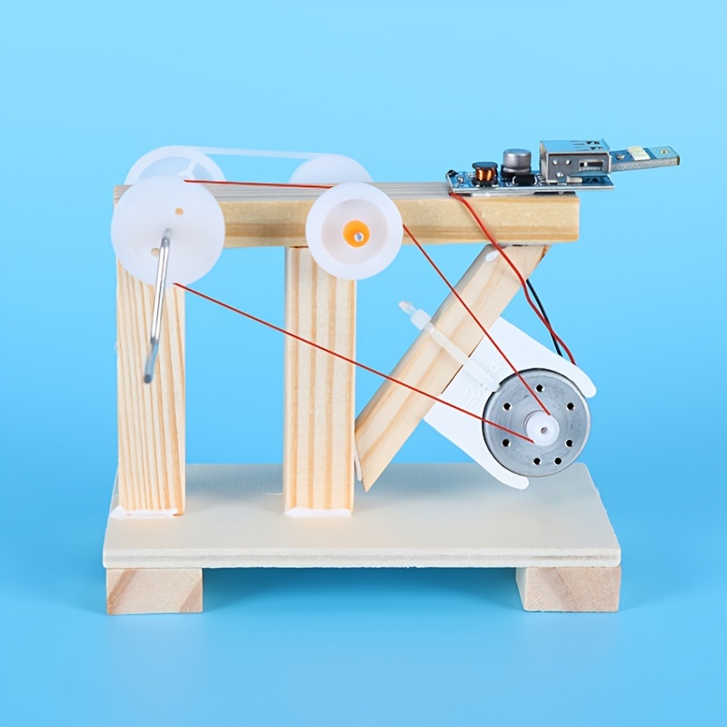 Diy Hand Crank Generator Educational STEM Toy