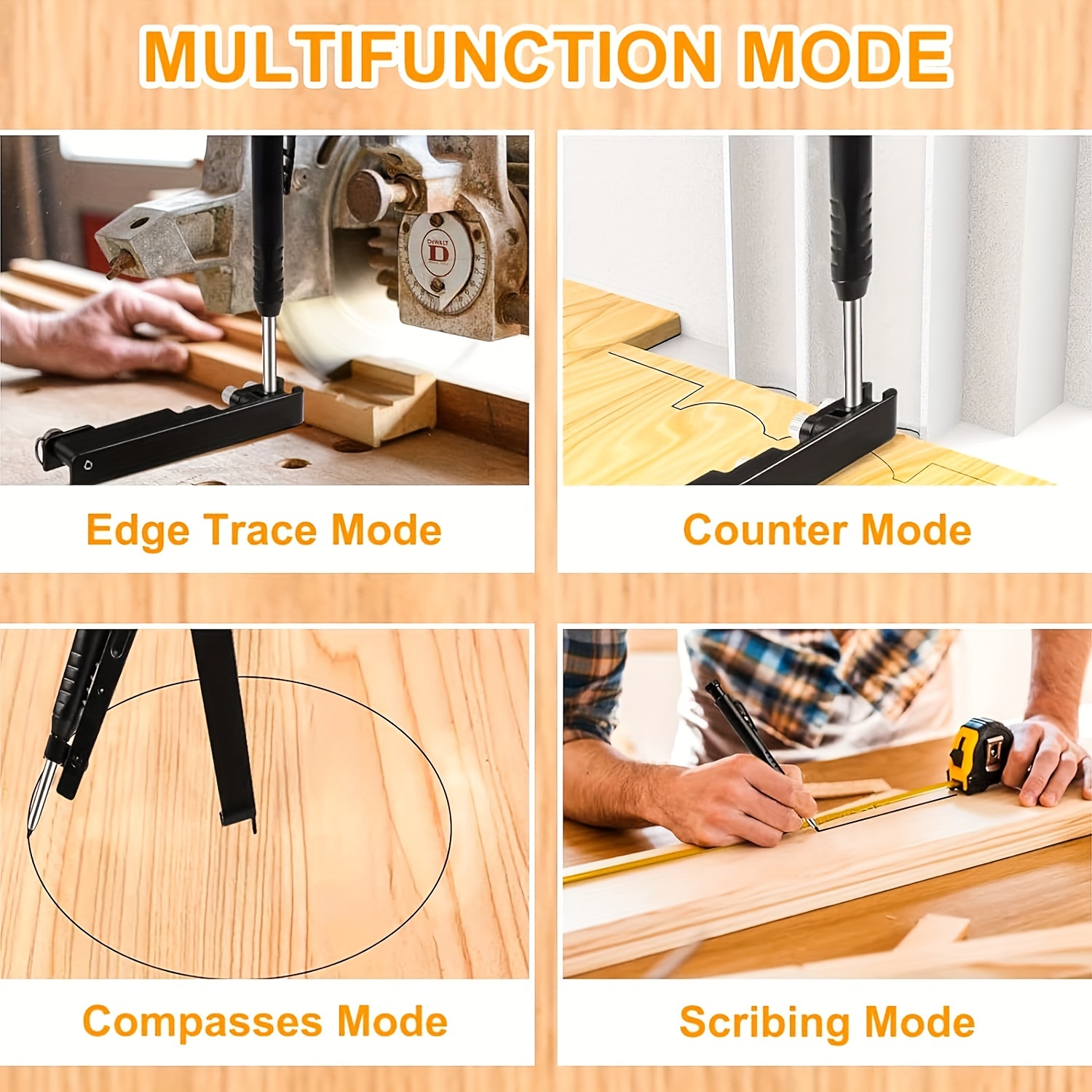 Multifunctional Scribing Tool With Deep Hole Construction - Temu