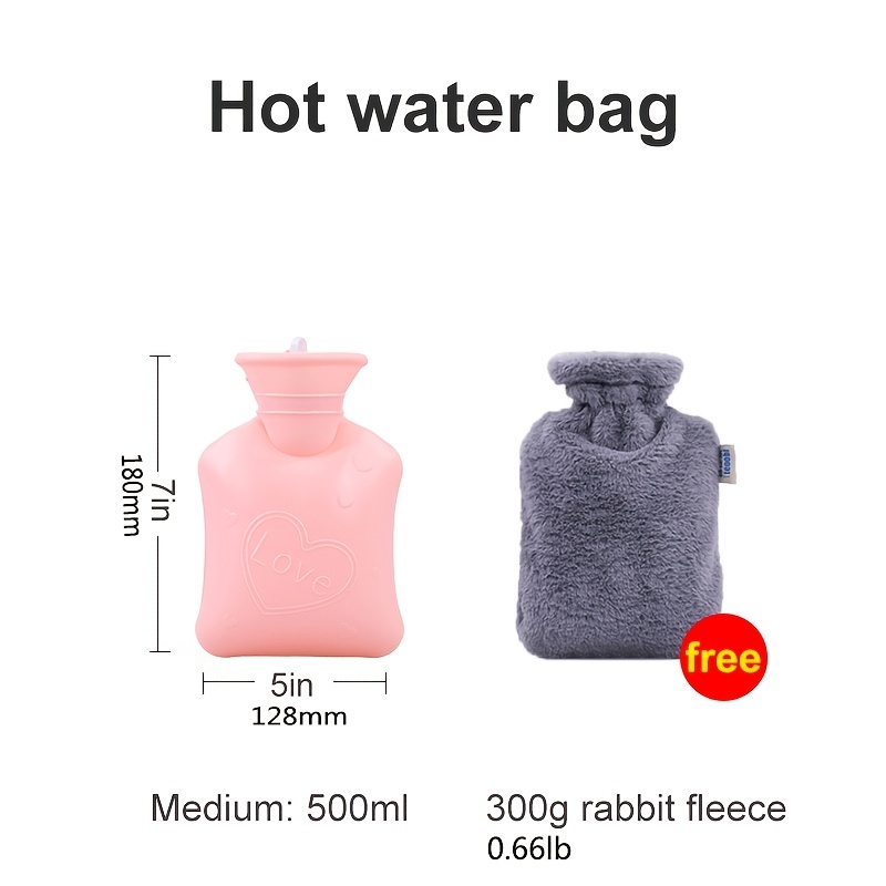 Hot Water Bottle Water Injection Hand Warmer Ice Water Bag - Temu