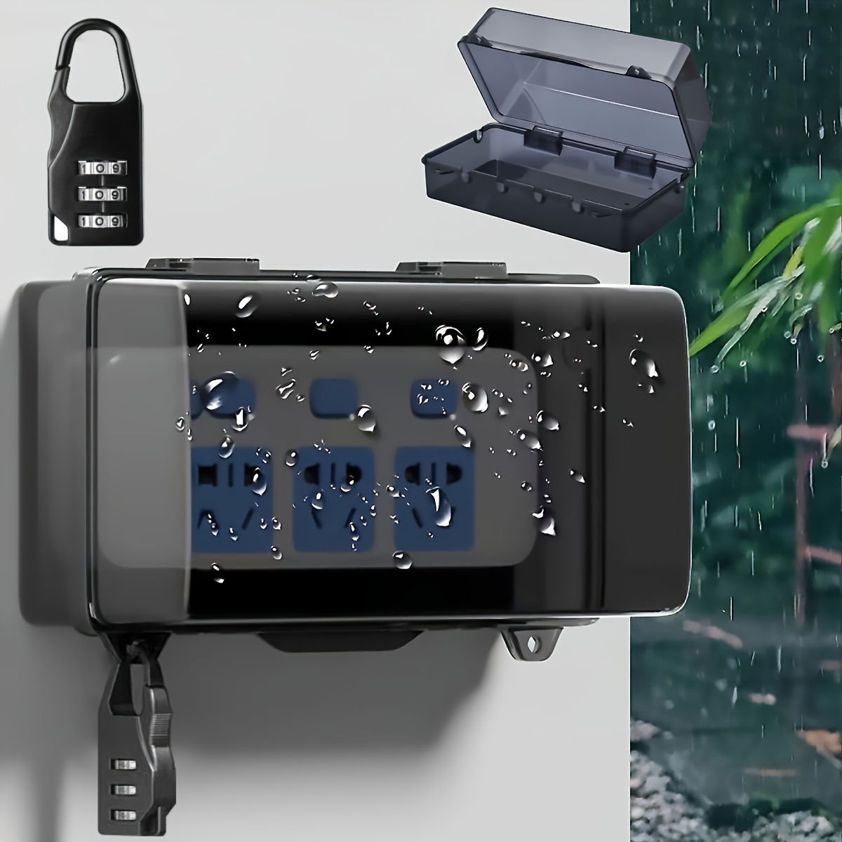 Original Weatherproof Connection Box Outdoor Electrical Box - Temu