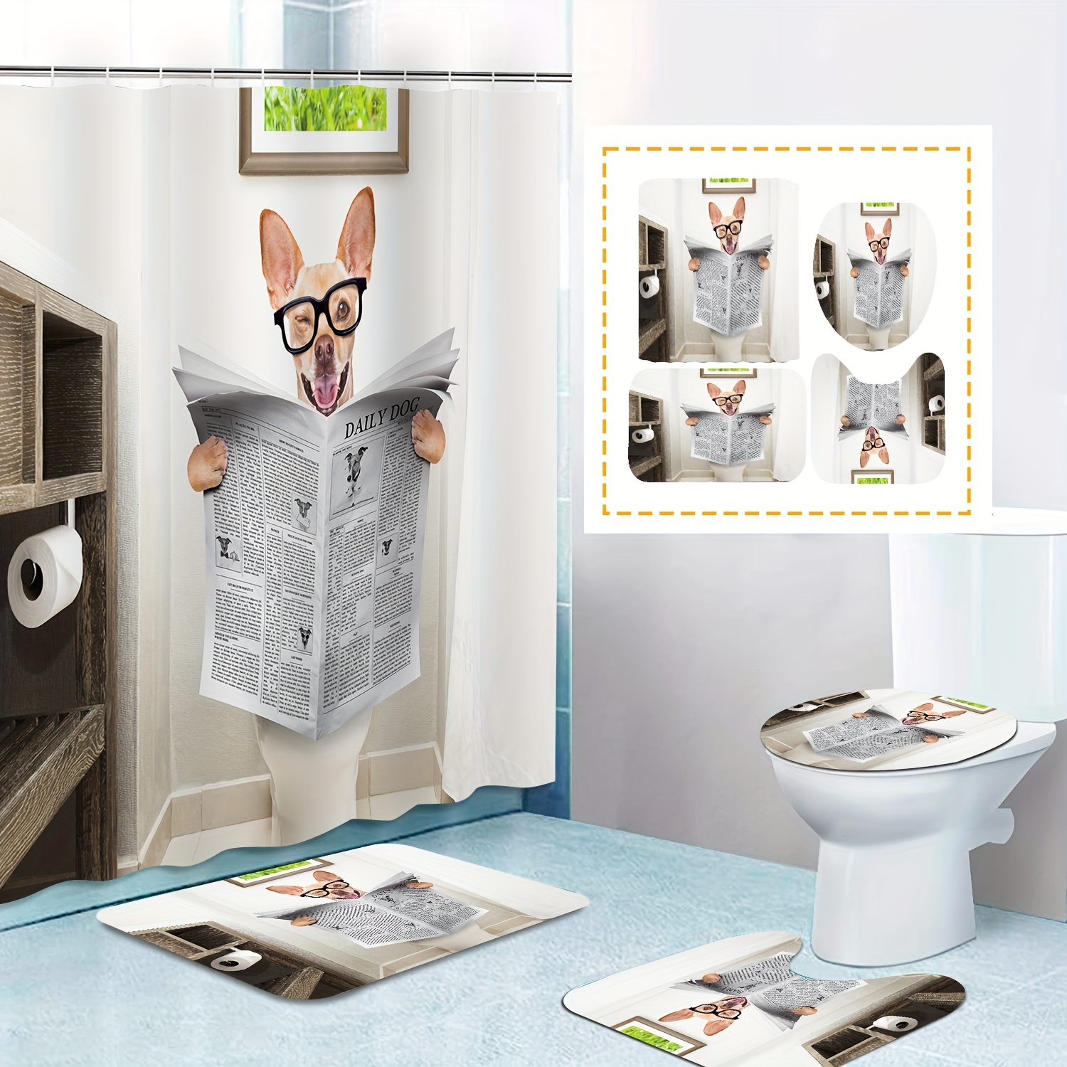 Native Wildlife Bathroom Set (3pcs)