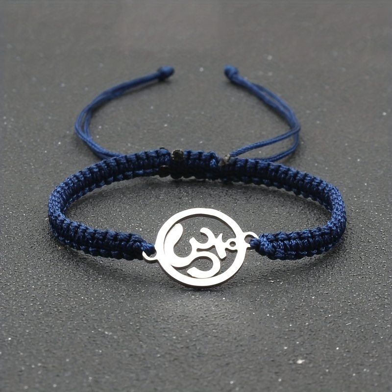 Stainless Steel OM Bracelet for Couples