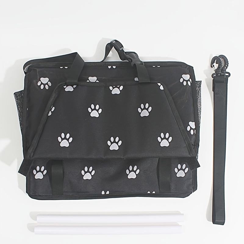 Pet Car Mat Dog Cat Safety Seat Bag Dog Booster Seat Transpirable y  Plegable Cesta de Coche para Perros Asiento de Coche para Perros Cama de  Perrera