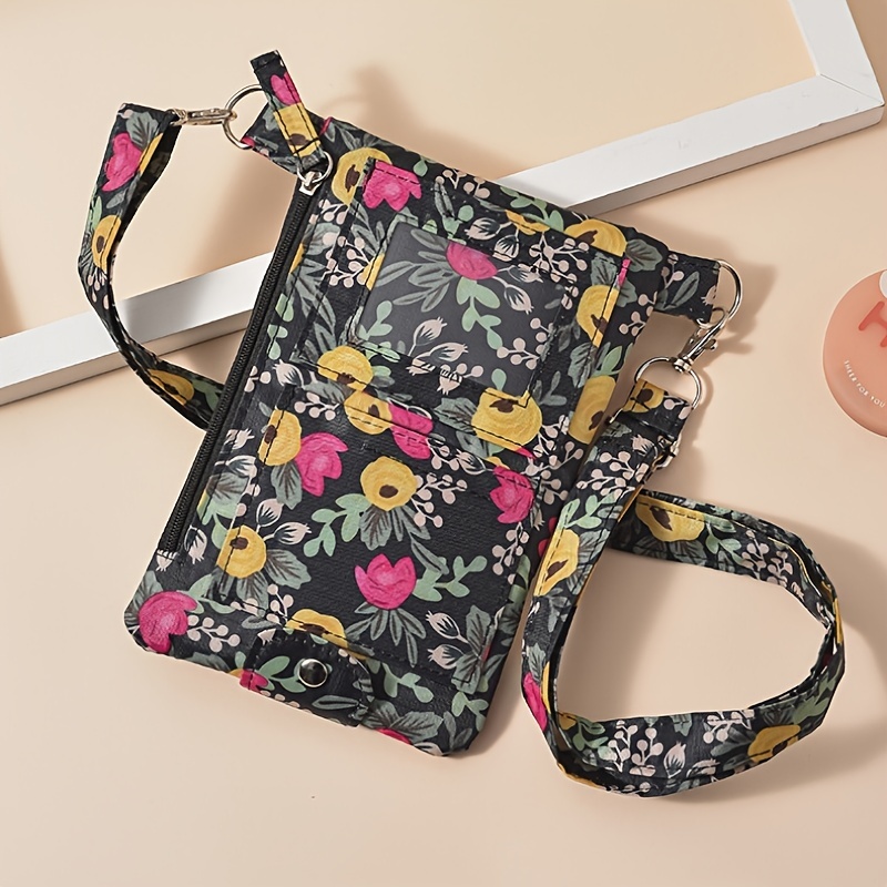 Floral Crossbody Bag, Cell Phone Purse