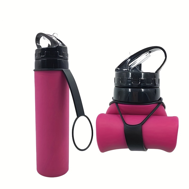 Borraccia Sportiva Da 600 Ml In Silicone Pieghevole Per Acqua Per Viaggi In  Campeggio Allaperto, Non Perdere Queste Fantastiche Offerte