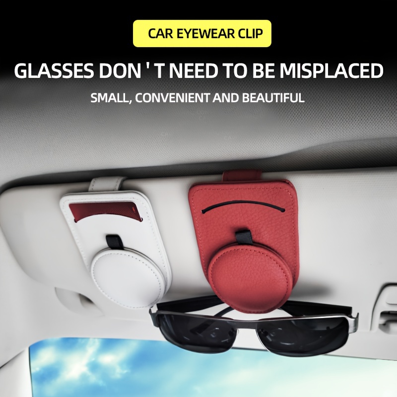 1 Stück Auto-Brillenclip, Multifunktionaler Auto-Sonnenbrillen