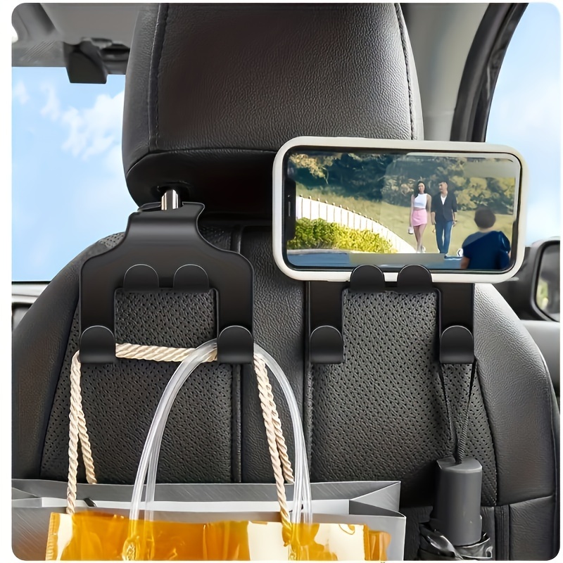 Autositz-Rücken-Kopfstützen-Haken, verstellbarer Aufhänger-Halter-Haken