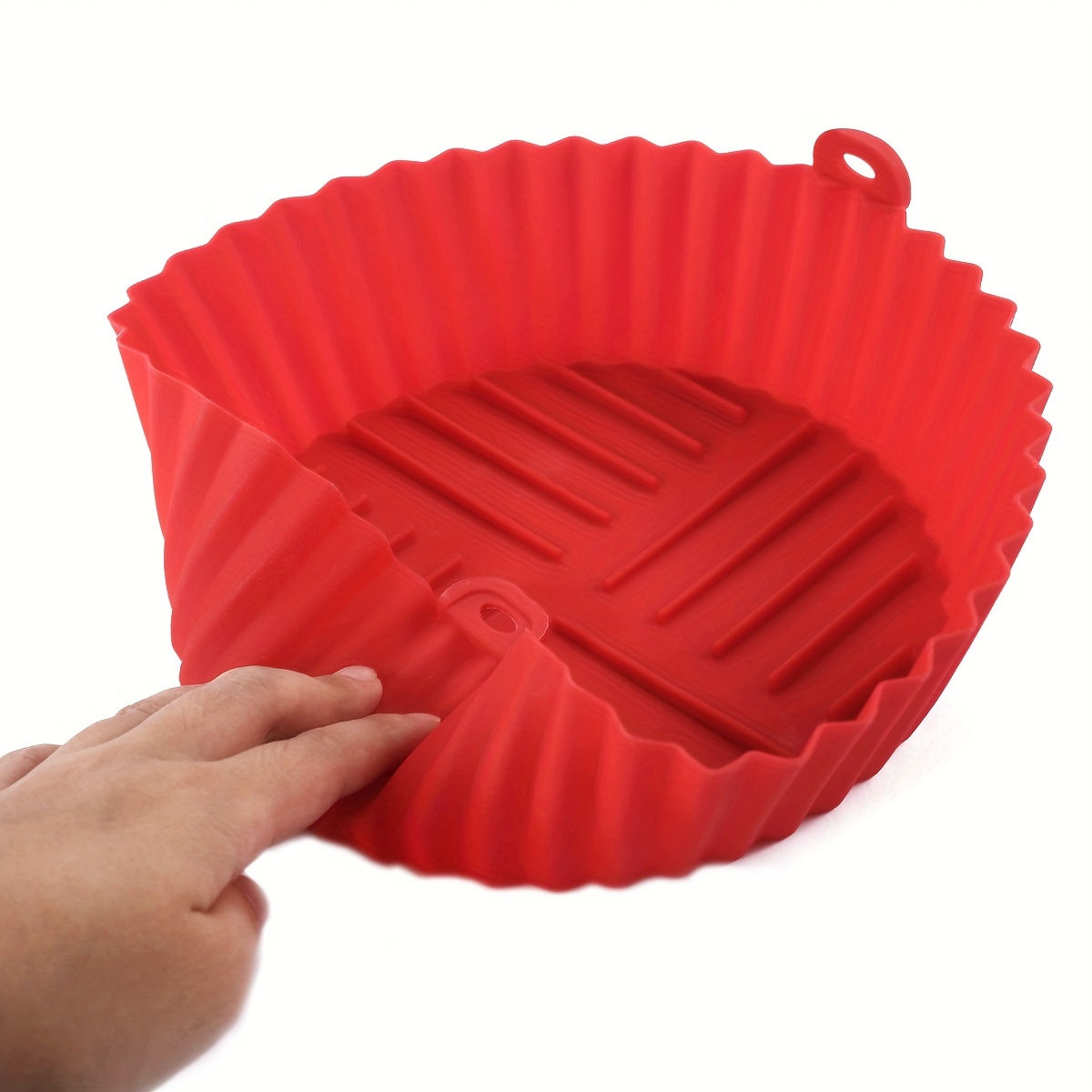 Reusable Silicone Air Fryer Liners - 3-5 Qt Capacity - Safe And Alternative  To Parchment Paper - Perfect For Baking, Roasting, And Frying - Kitchen  Essential - Temu