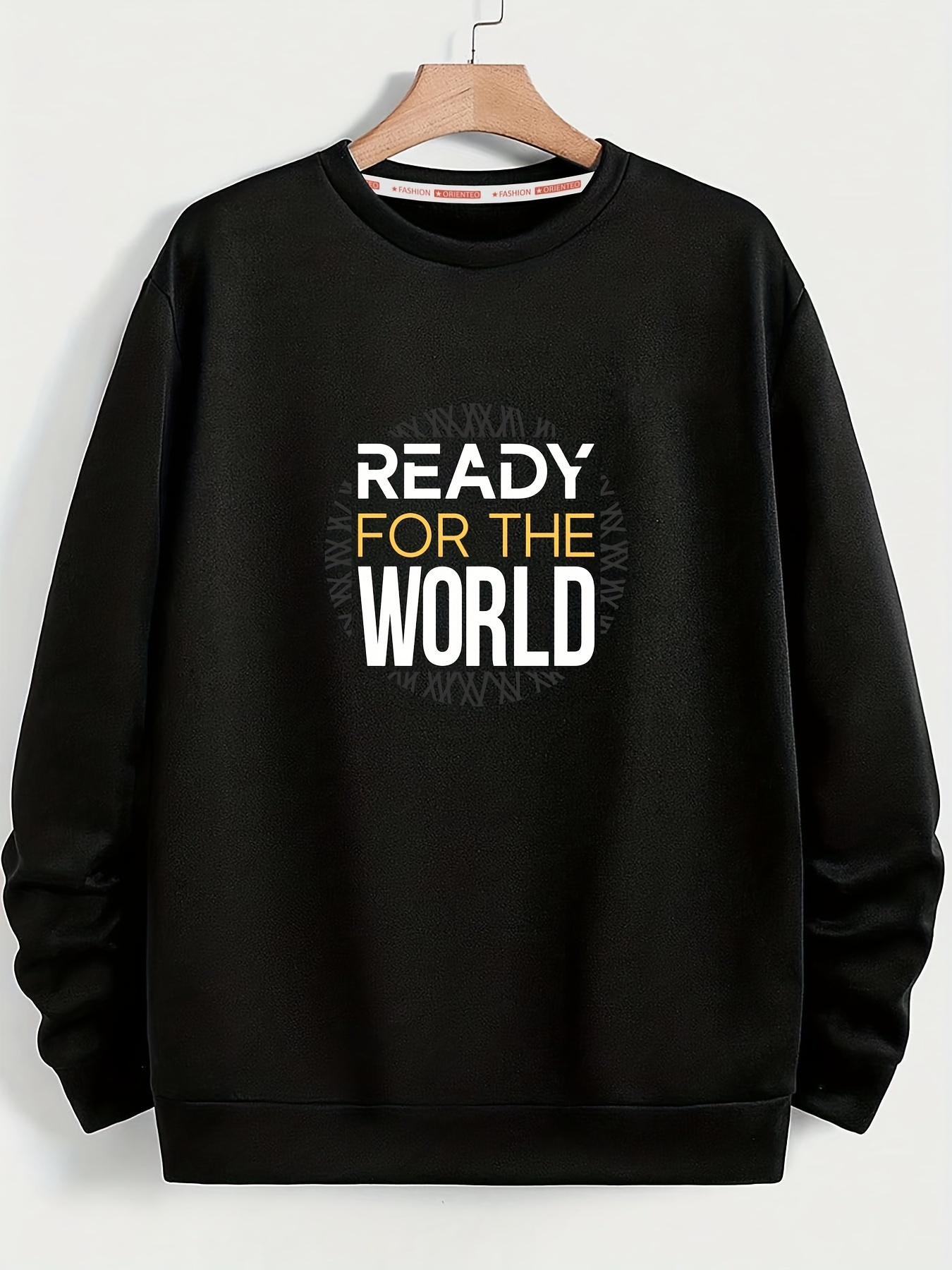 Crew Neck Long Sleeve T Shirt - Ready to Wear
