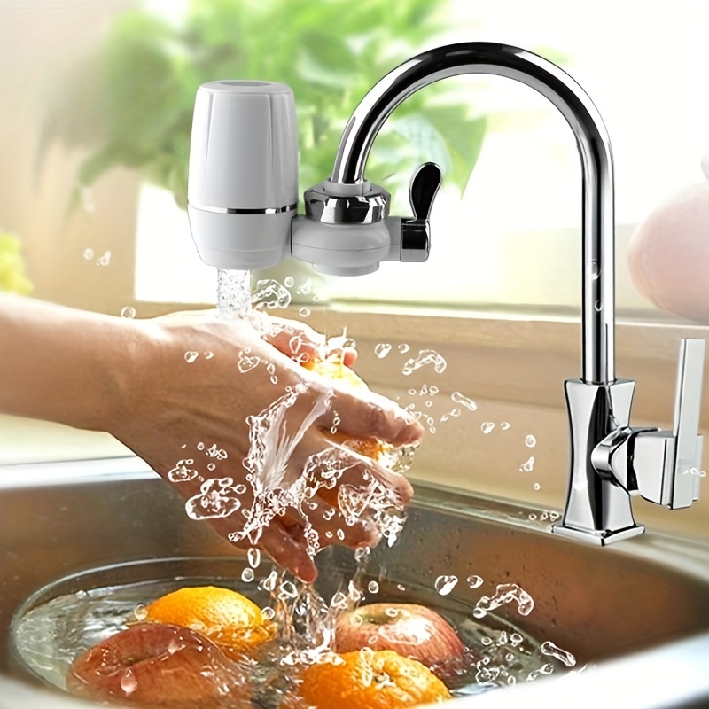 Filtro de agua para grifo, sistema de filtro de grifo de agua del grifo,  purificador de agua se adapta a grifos estándar para el hogar, cocina, baño