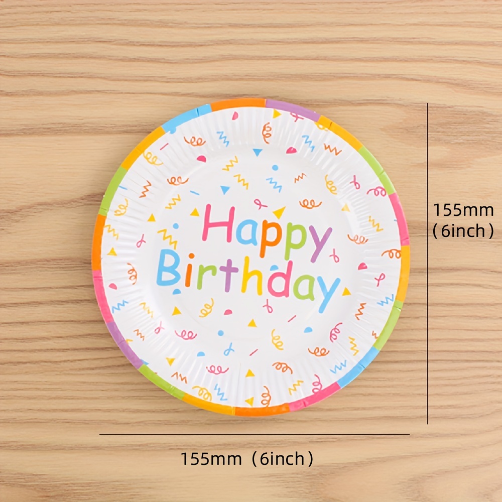 Disposable Paper Plate, White Cardboard, Thickened Cake, Fruit, Snack,  Dessert Plate, For Home, Dining, Birthday, Christmas, Party Banquet,  Tableware Accessories, Party Supplies - Temu