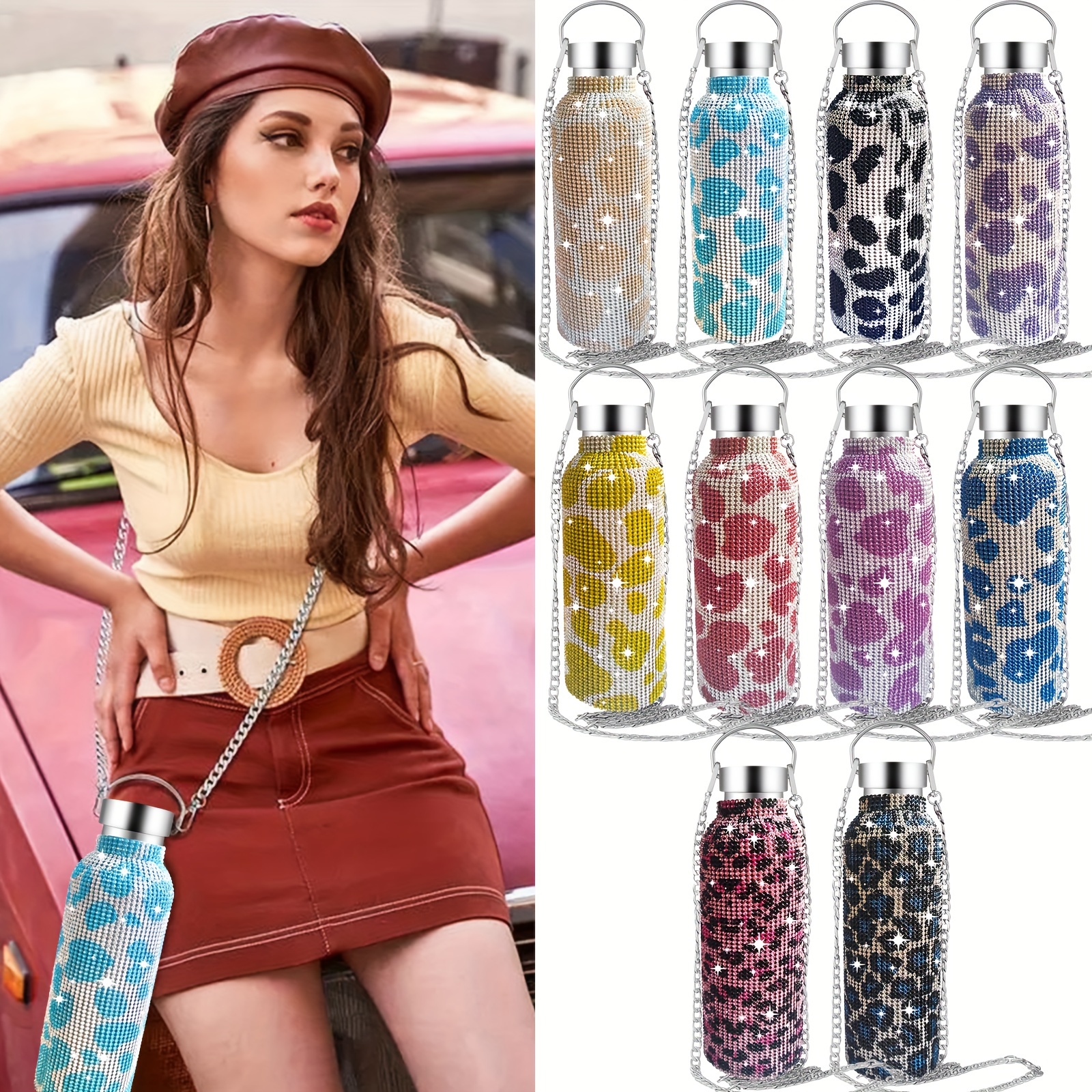 Vacuum Flask, Insulated Water Bottles, Travel Thermal Cups, For Hot And Cold  Beverages, Summer Winter Drinkware, Gifts - Temu