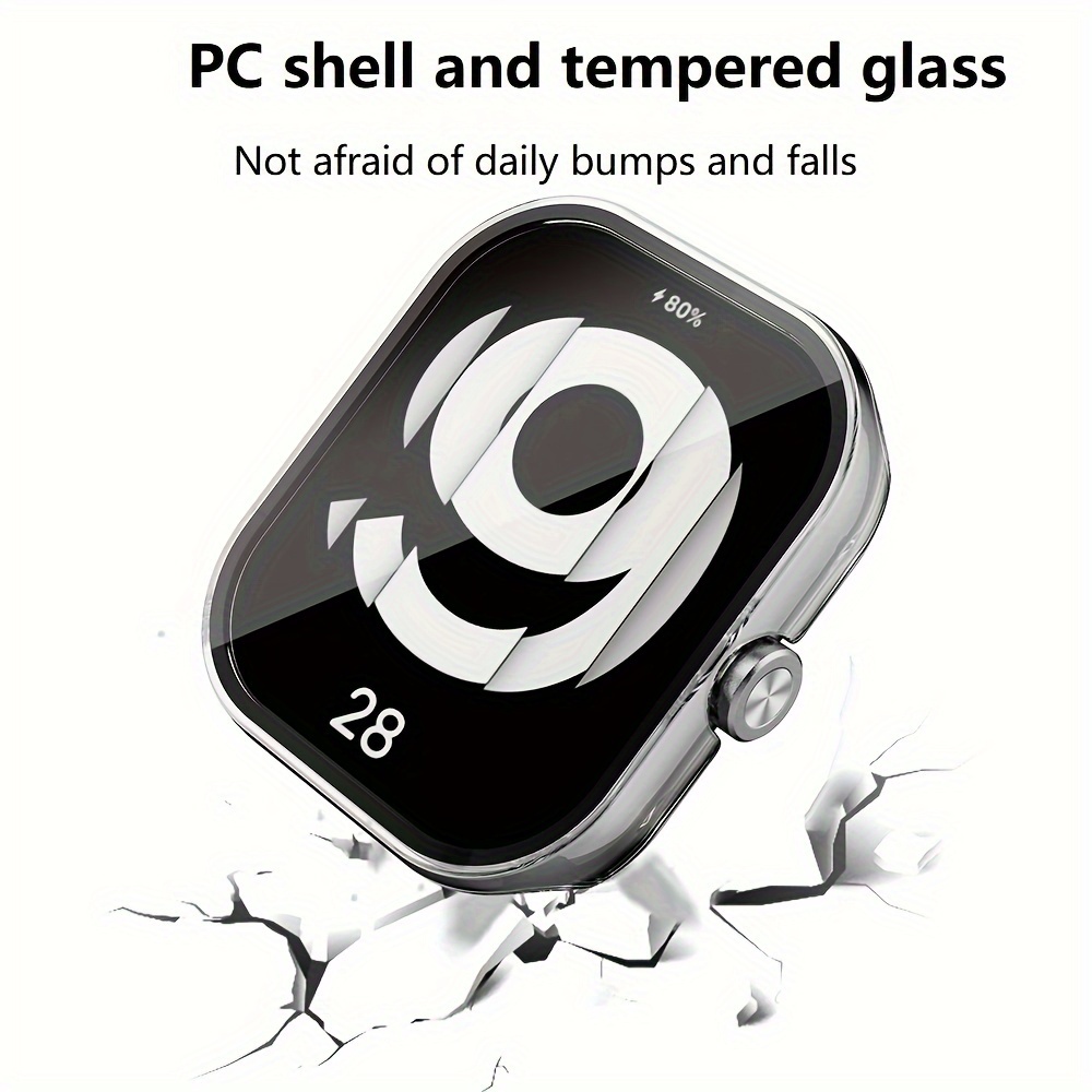 Glass Redmi Watch 4 3 Lite 3active Smart Watch Full Cover - Temu