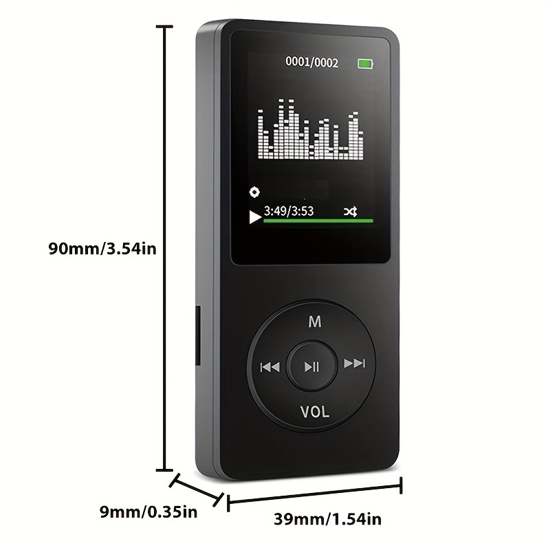 Mp3 Player 8gb Built in Storge Music Player Kids - Temu