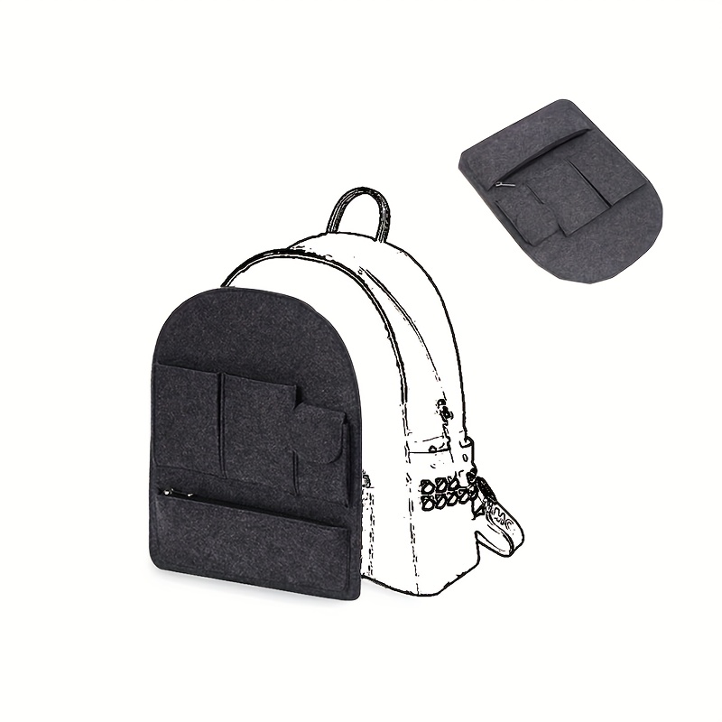 GEMWONDER Felt Backpack Organiser Mini Backpack Organizer Insert