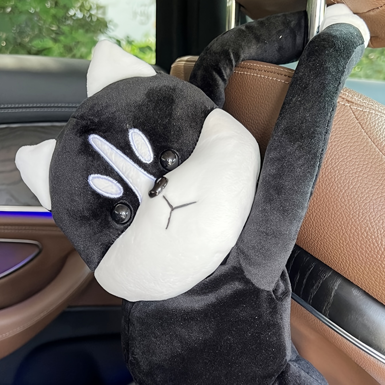 Car mounted Tissue Box Hanging Creative Cartoon Cute Husky - Temu