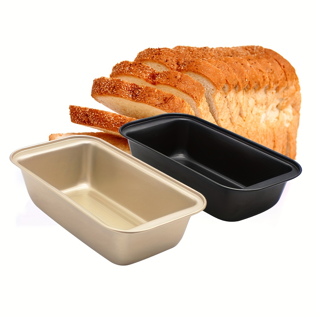 

1pc Non Stick Loaf Pan Toast Bread Pot Cake Baking Mold Kitchen Meatloaf Bakeware Diy Bread Making Mold Gift For Baking Lovers