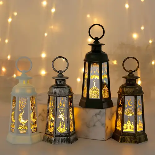 1pc Mini Marocain Ramadan Led Lumière Hexagonale Intégrée - Temu Canada