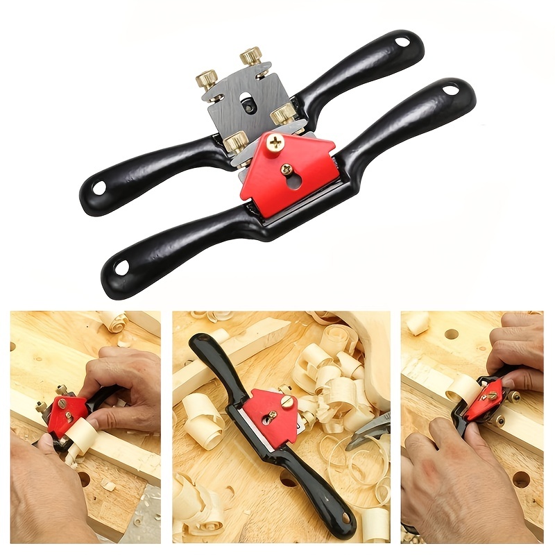 

Adjustable Woodworking Bird Plane - 9" Metal Hand Tool For Diy Trimming & Smoothing Edges, No Power Needed
