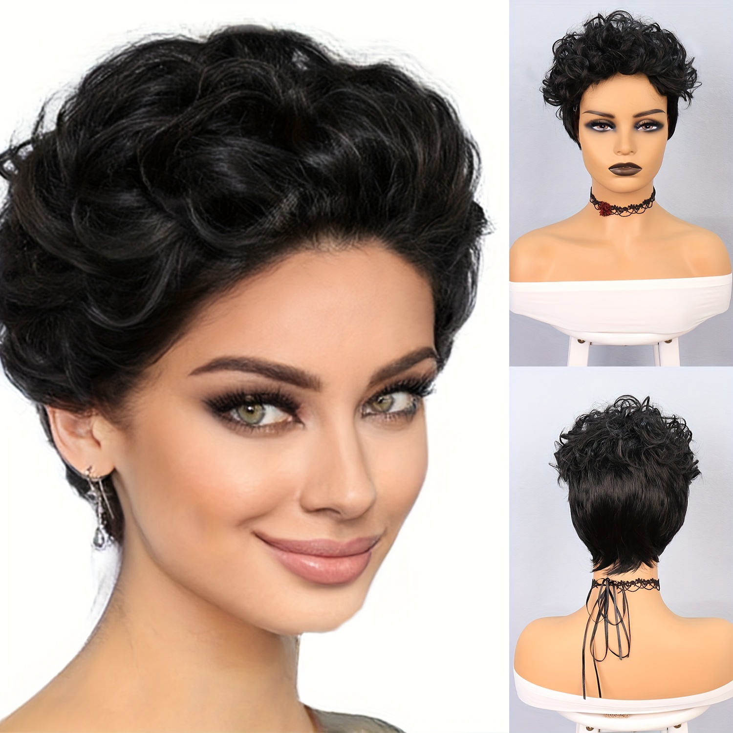 Cute pixie clearance wigs