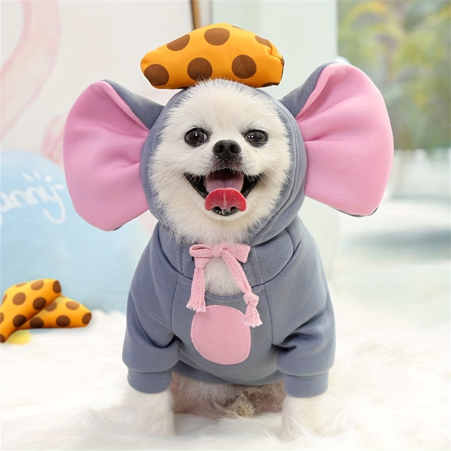 Pet Halloween Cosplay Costume Mouse Thicken Funny Pet Dog Clothes