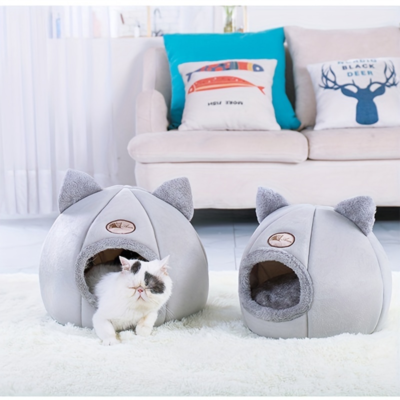 Cozy & Warm Fully Closed Puppy & Kitten Nest