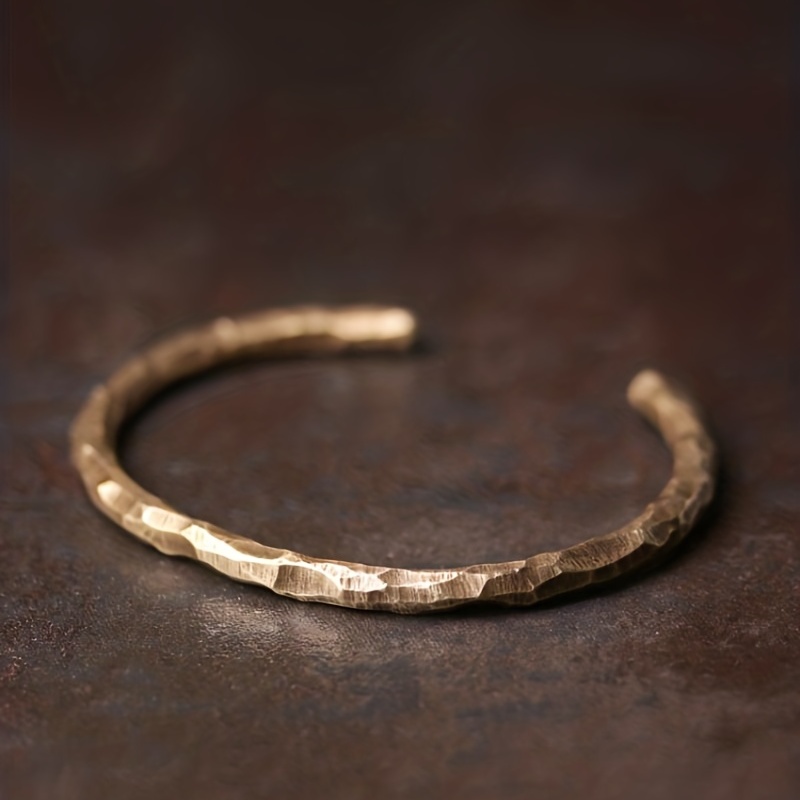Men's Viking Bracelet, Metal Bangle Party Jewelry
