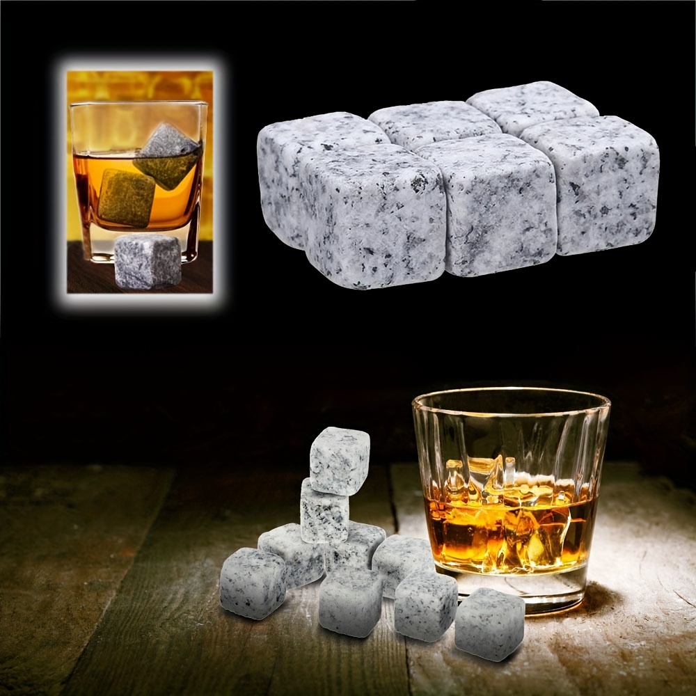 Stainless Steel Reusable Ice Cubes Chilling Stones Cooling Cube Whiskey  Rocks With Case, Whiskey Stones Ice Cubes Reusable For Whiskey, Vodka,  Liqueurs, Wine, Beverage Juice Or Soda - Temu