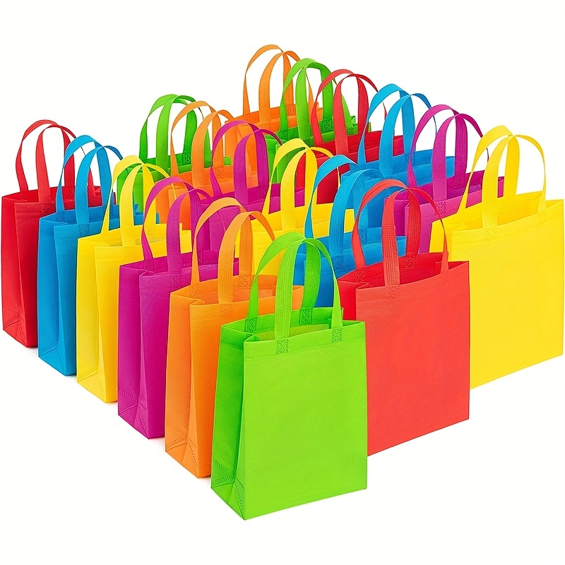 30pcs Non Woven Gift Tote Bags for Party