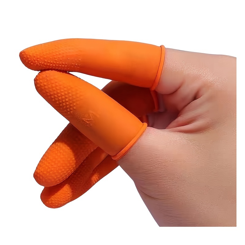 Rubber Fingertip Protector With Finger Cover For Document - Temu