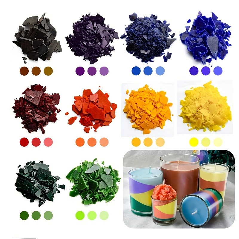 Color Paraffin Wax Candle, Candle Wax Pigment Colorant