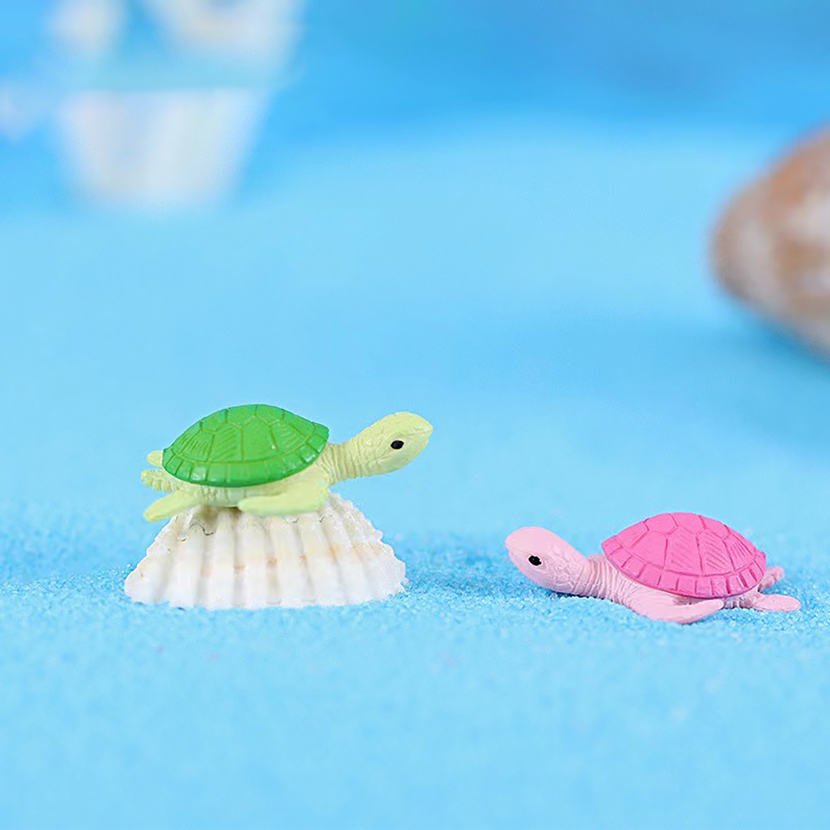 Turtles Decoration Simulated Sea Creatures Pvc Turtle Turtle - Temu