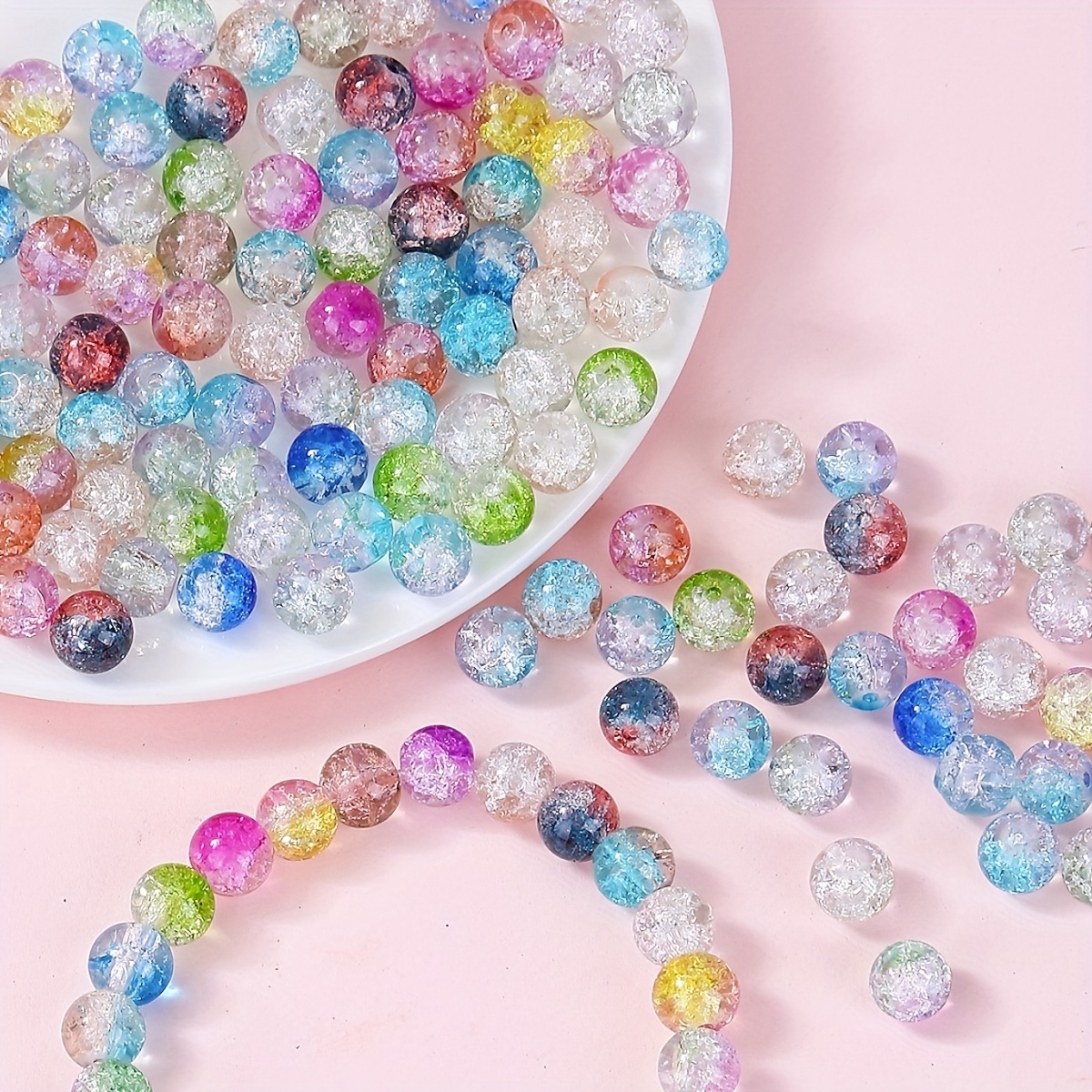 700+pcs Glass Beads For Jewelry Making crystal Beads - Temu