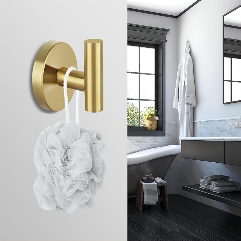 Gold towel online hook