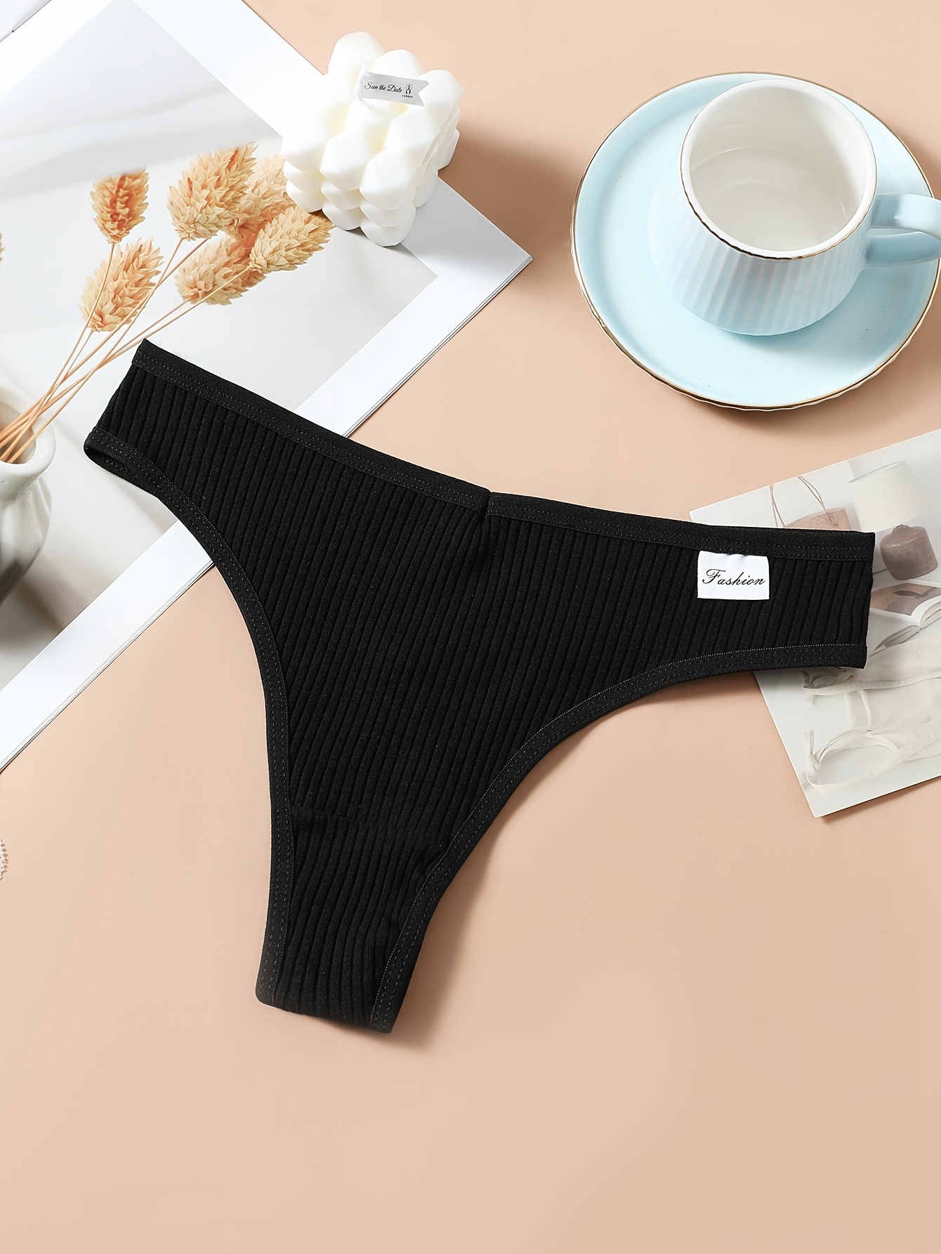 Thongs 95% Cotton Panties Seamless Women Underwear G String Lady