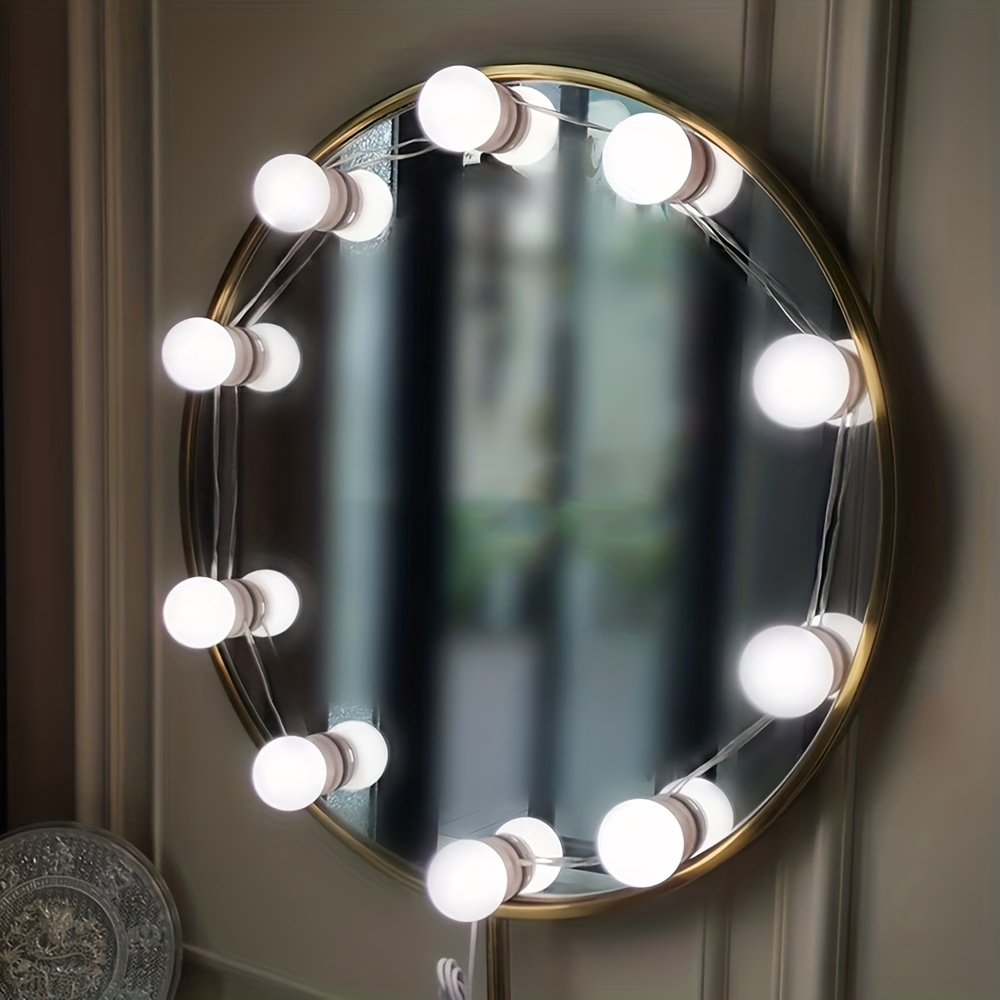Espejo tocador luces regulables con espejo lupa x10 - Wakabanga