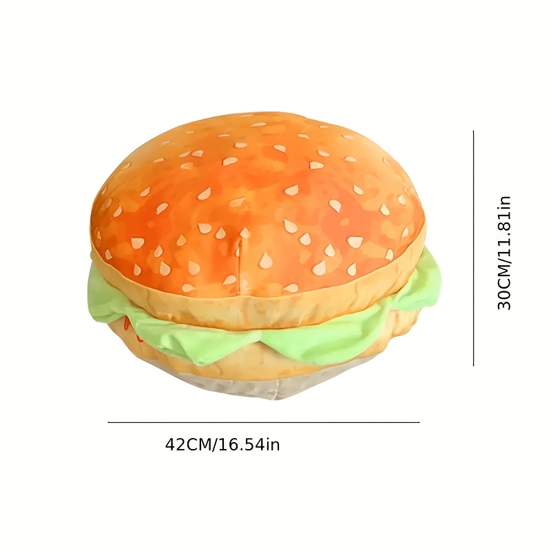 30 cm Burger jouet en peluche moelleuse coussin moelleuse coussin mignon  oreiller hamburger | oreillers en peluche