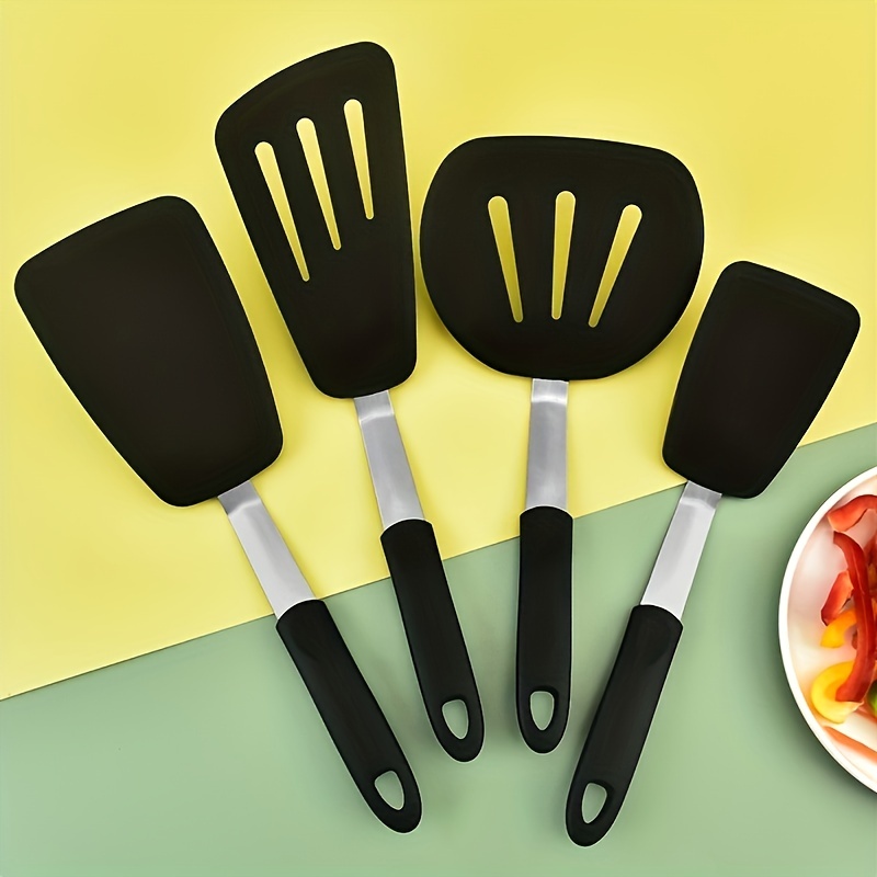 Omelette Spatula, Non-stick Silicone Egg Turner, Thin And Flexible Kitchen  Spatula, For Cooking Fishi, Pancake, Egg, And More, Kitchen Utensils,  Kitchen Gadgets, Kitchen Accessories, Home Kitchen Items - Temu