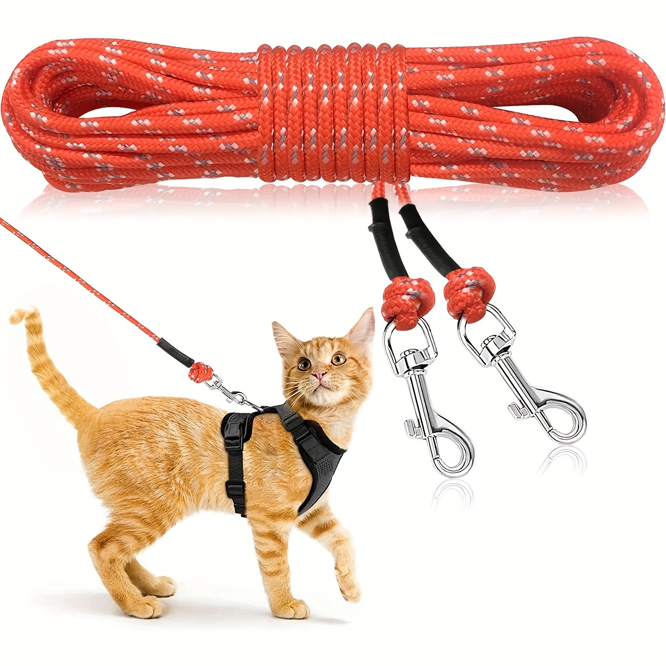 Extra long cat hot sale leash